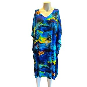 Tropical Print Rayon Fabric